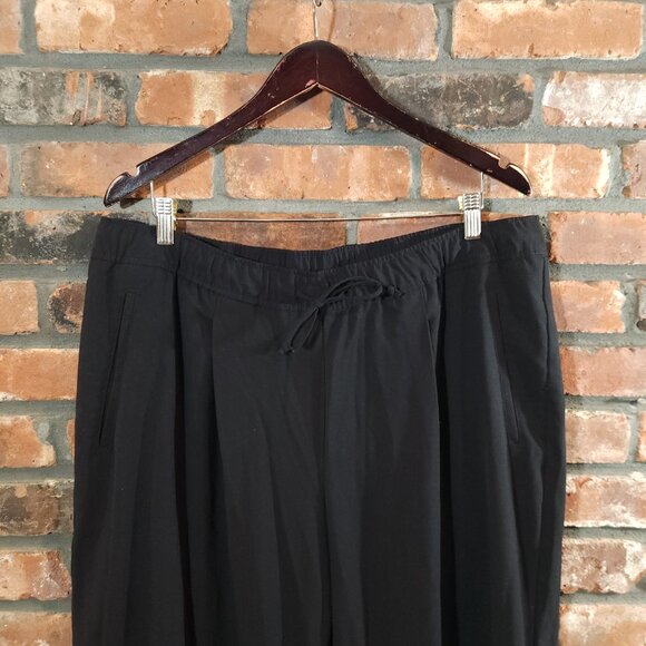 Old Navy Billie High-Waisted Straight Ankle Trouser in Black Career Women's XL - Picture 4 of 7